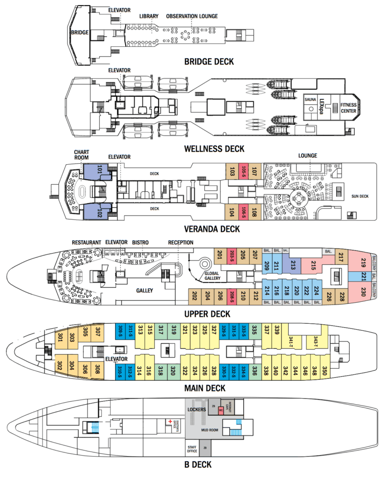 National Geographic Explorer - Ship Details - Sunstone Tours & Cruises