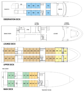 National Geographic Venture Deck Plan