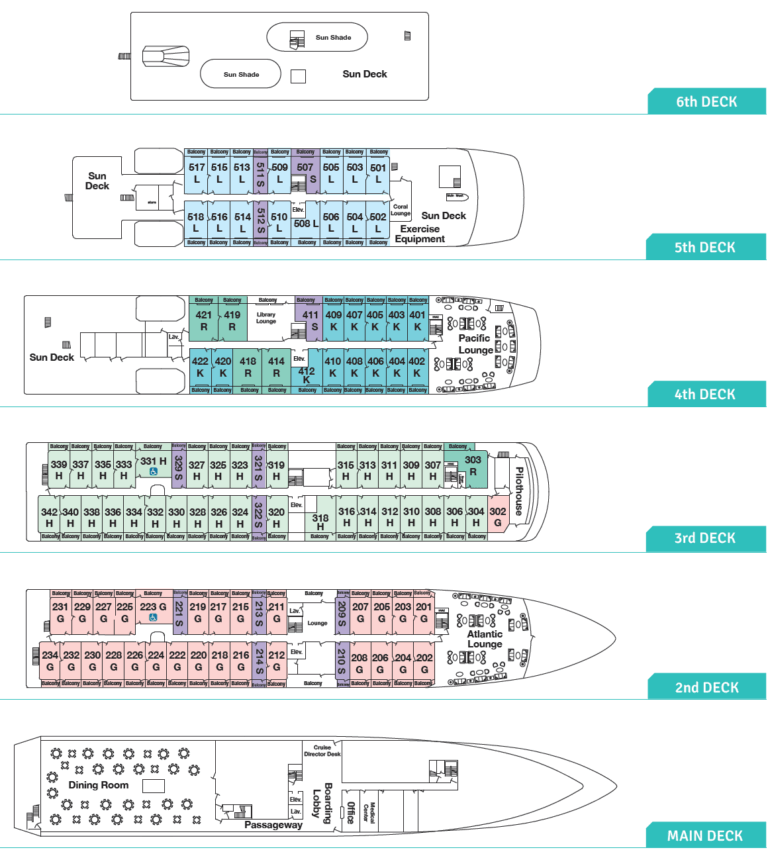 Pearl Mist - Ship Details - Sunstone Tours & Cruises