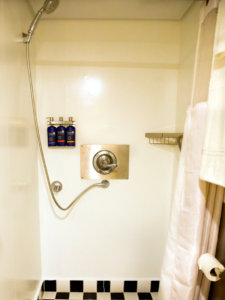 Bathroom aboard Safari Voyager