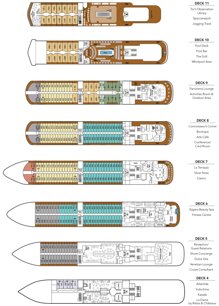 silver-muse-deck-plan - Sunstone Tours & Cruises